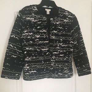 Chico’s B&W Jacket